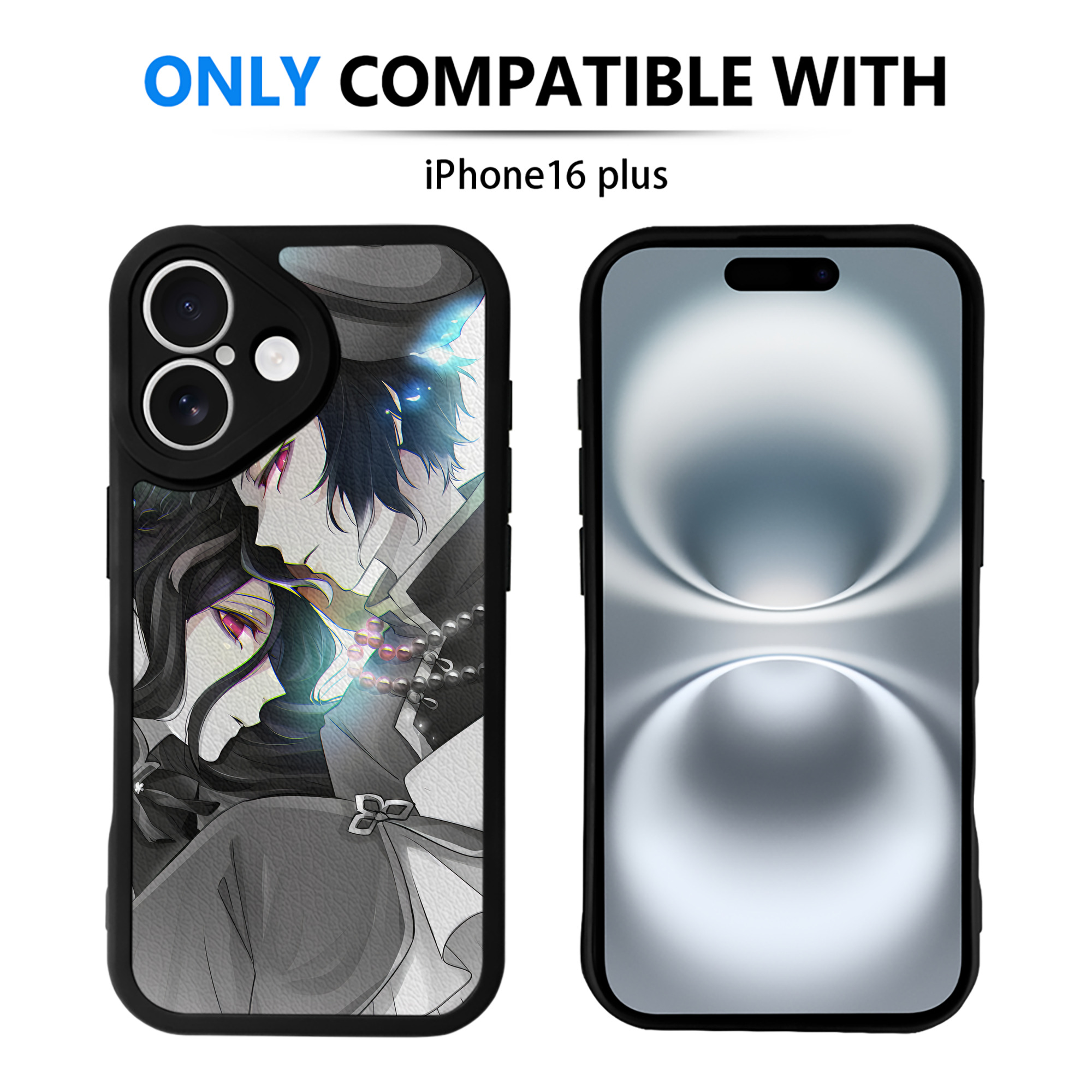 （画像用） 文豪ストレイドッグス Bungo Stray Dogs 【iPhone 16シリーズ対応】シリコンスマホケース（レザー調） 材質：シリコン